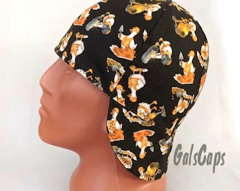 Construction Goose Welders Hats Decorative Skulls Print Bikers Caps Welding Cap Hat Cotton Weld Cap Made in USA