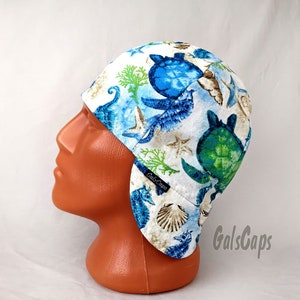 Deep in Ocean Welders Hats Bikers Caps Welding Cap Hat Cotton Weld Cap Made in USA