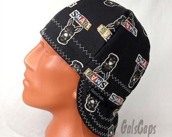 Smart Аss Welders Hats Print Bikers Caps Welding Cap Hat Cotton Weld Cap Made in USA Ready to Ship