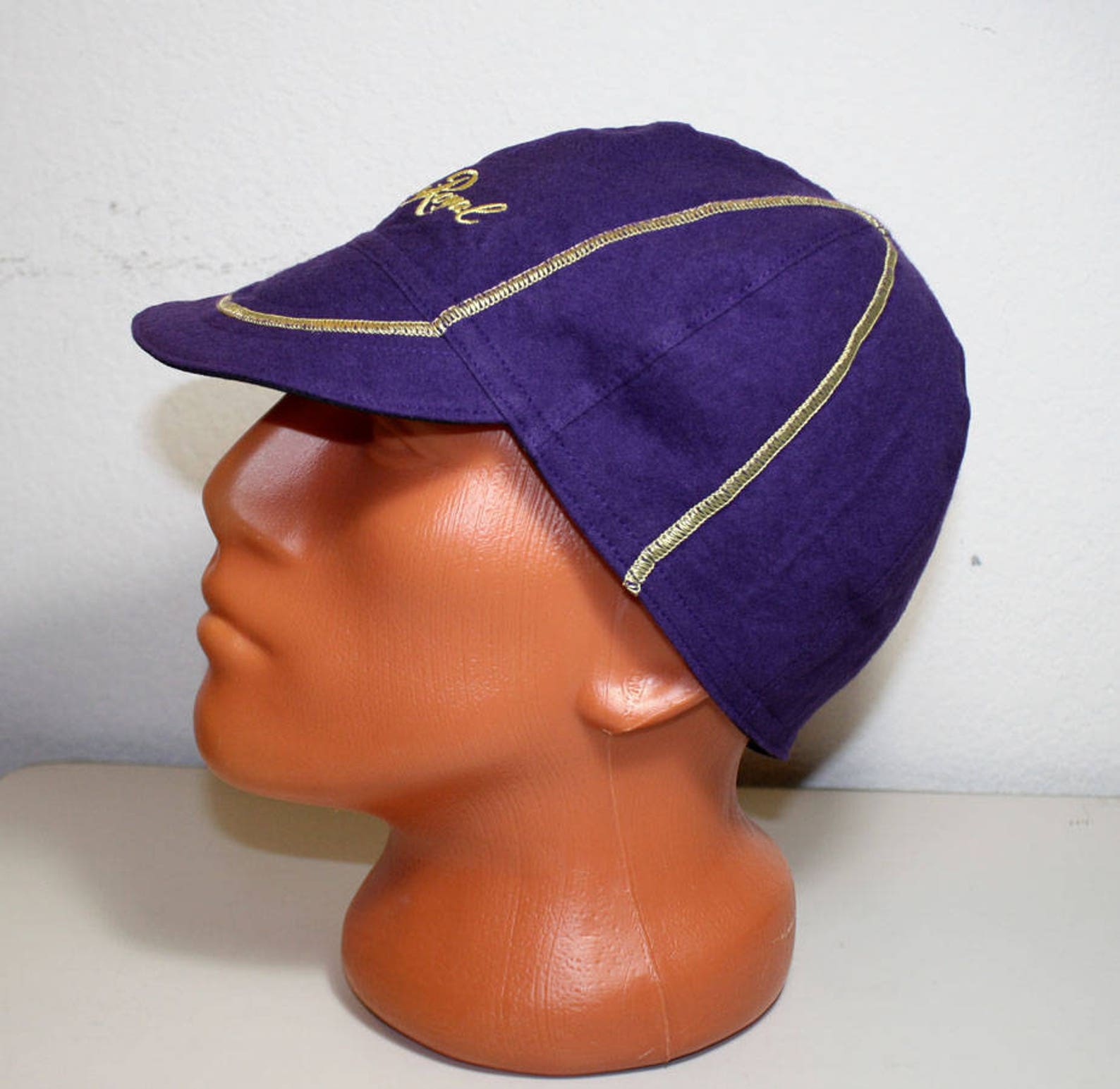 Purple Crown Royal Welders Hats Bikers Caps Welding Cap Hat Etsy