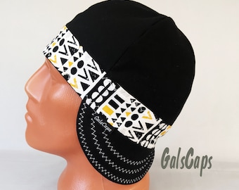 Welders Welding Cap  Hats Bikers Caps  Hat Cotton Decorative Stitching Weld Cap Made in USA Ready to Ship