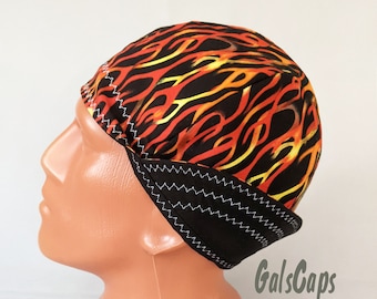 Flame Welders Hats Bikers Caps Welding Cap Hat Cotton Weld Cap Made in USA Ready to Ship