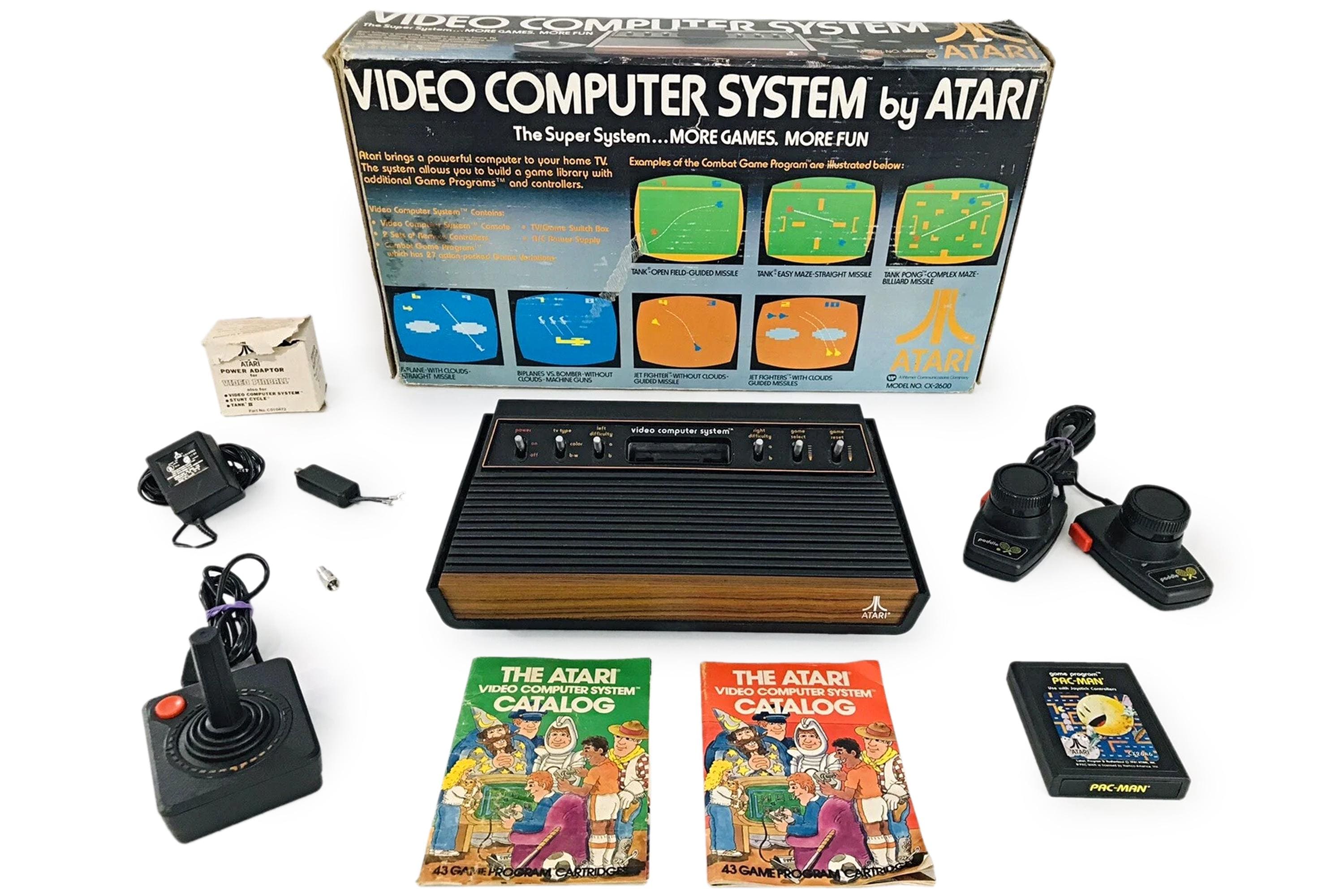 ATARI2600 アタリ 6点セット　ソフトセット6点 Atari 2600 Video Game, A 1978 Atari, 6 Switch Console in Original