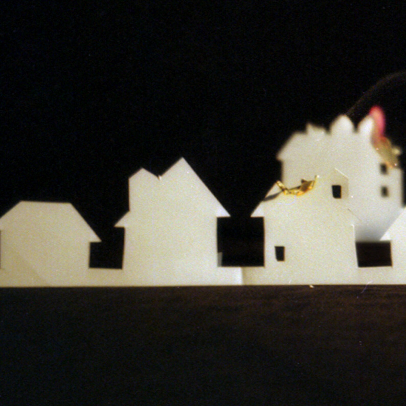 Fire on Babylon Cityscape Still Life Analogue Photography Etsy