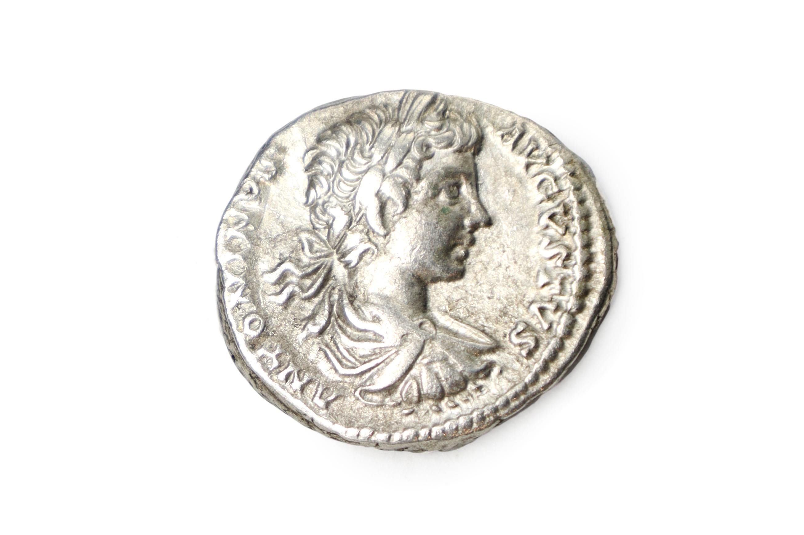 Ancient Roman Empire 3rd Century AD. Silver Denarius Coin by