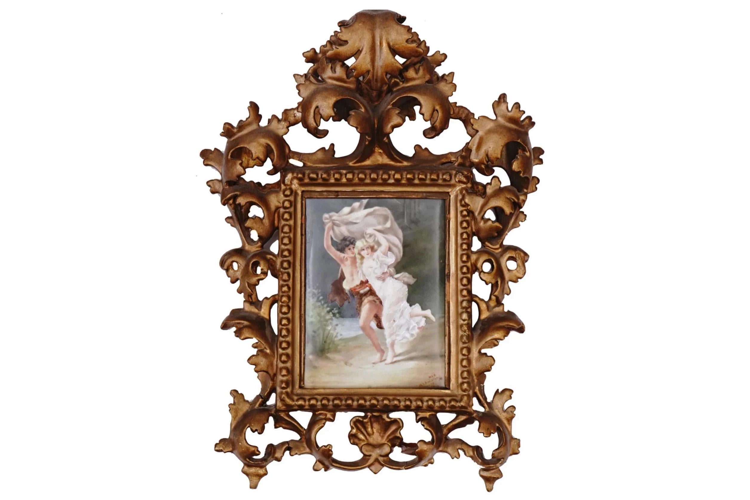 Antique limoges plaque - Etsy 日本