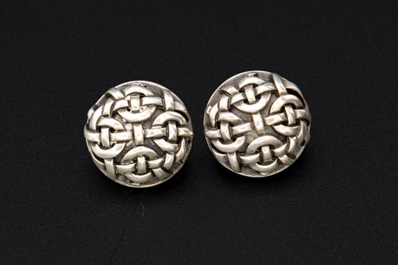 Barry Kieselstein Cord Large Stud With French Cli… - image 1