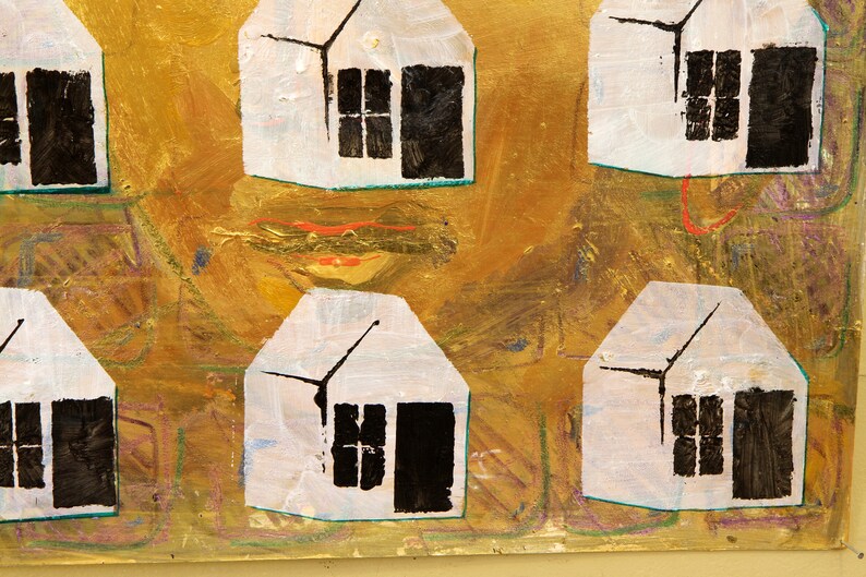 Pop Art Mantras for the Achievement of the American Dream, Acrylic