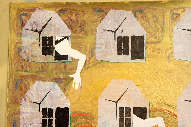 Pop Art Mantras for the Achievement of the American Dream, Acrylic