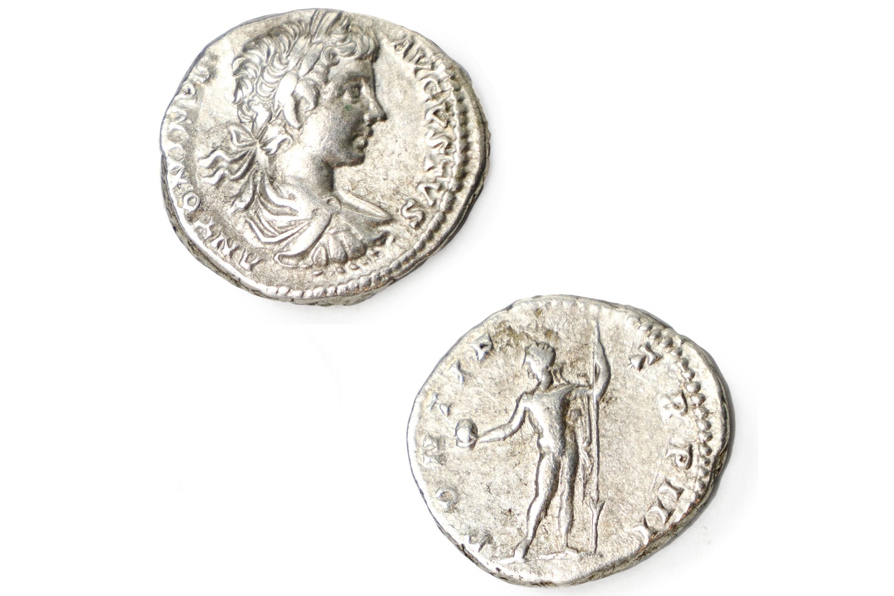 No.137 アンティーク 銀貨 ローマ カラカラ デナリウス No.137