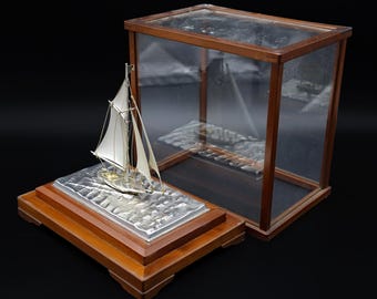 Japanese Silver Treasure Ship by Takehiko ~ Vintage 10