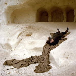 Song of Ancestors, Beit Guvrin, Israel, Analogue Hasselblad Color Film Photography, Photo, Contemporary Conceptual Art Prints 24 x 24 inches