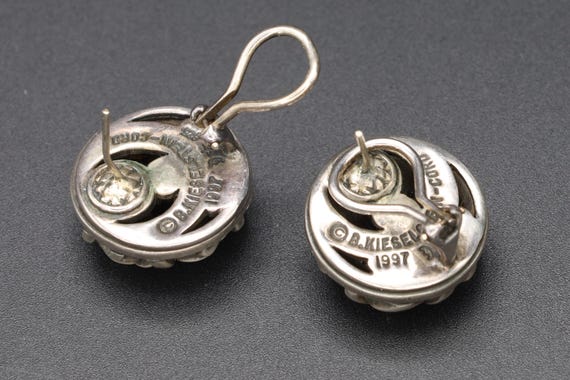 Barry Kieselstein Cord Large Stud With French Cli… - image 3