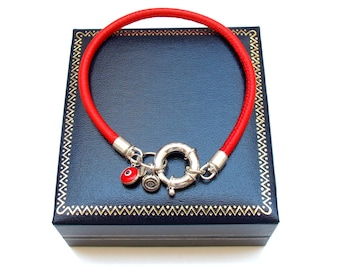 kabbalah red string multi charm luck prorection amulet