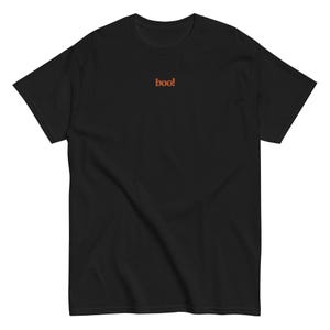 boo! - embroidered tee