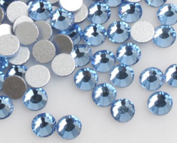 Flat Back Rhinestones ss30 (6.5mm) - Crystal (72pcs) - Rings & Things