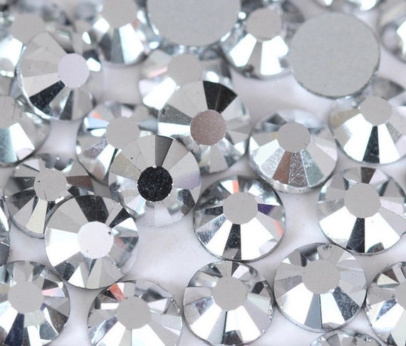 Flat store crystal beads