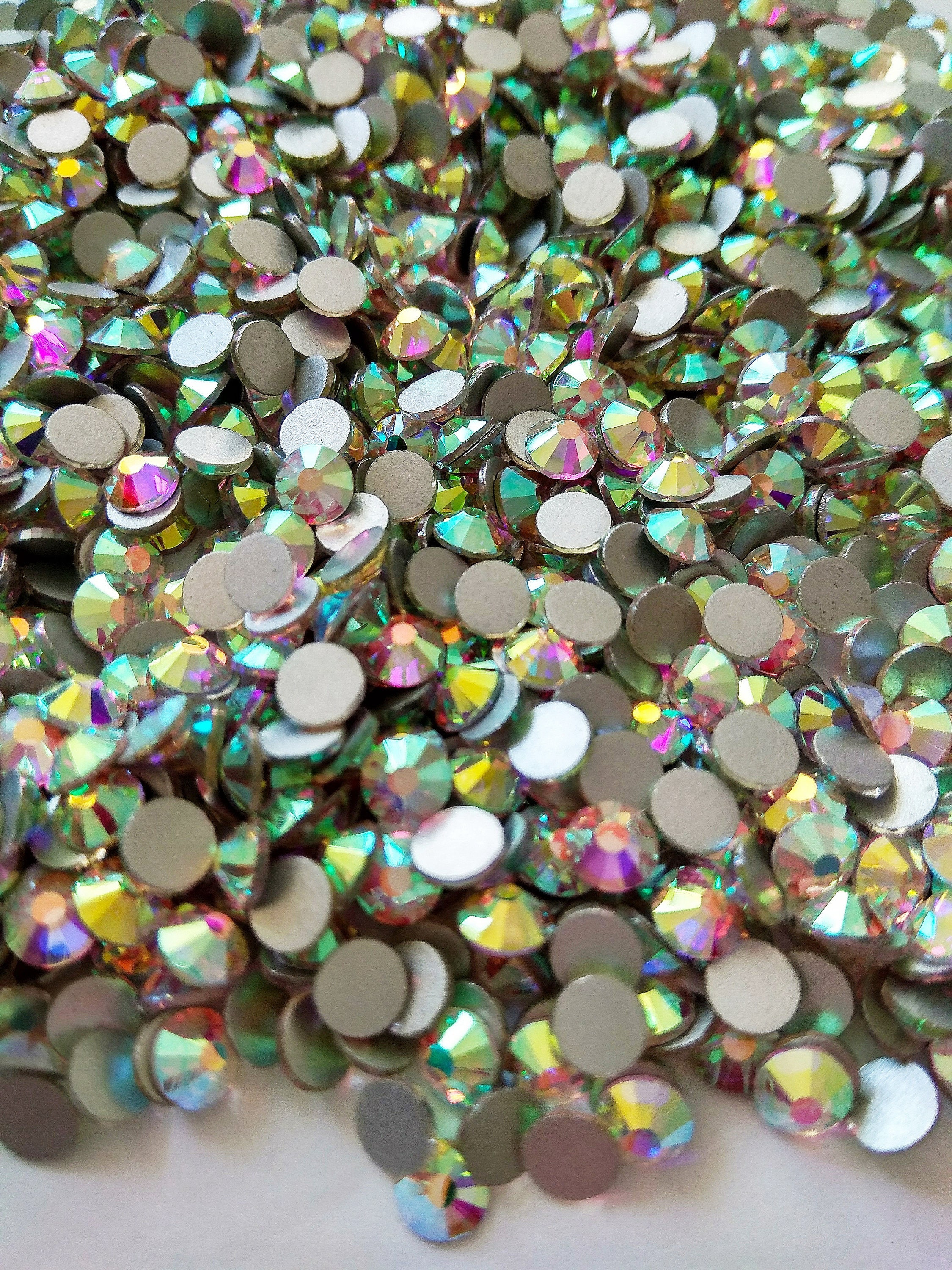 1440 Pieces Mix MIXED Sizes Gold Sparkle Flatback Flat Back Rhinestone  Rhinestones SS6 SS10 SS12 SS16 SS20 Ships From USA -  Norway