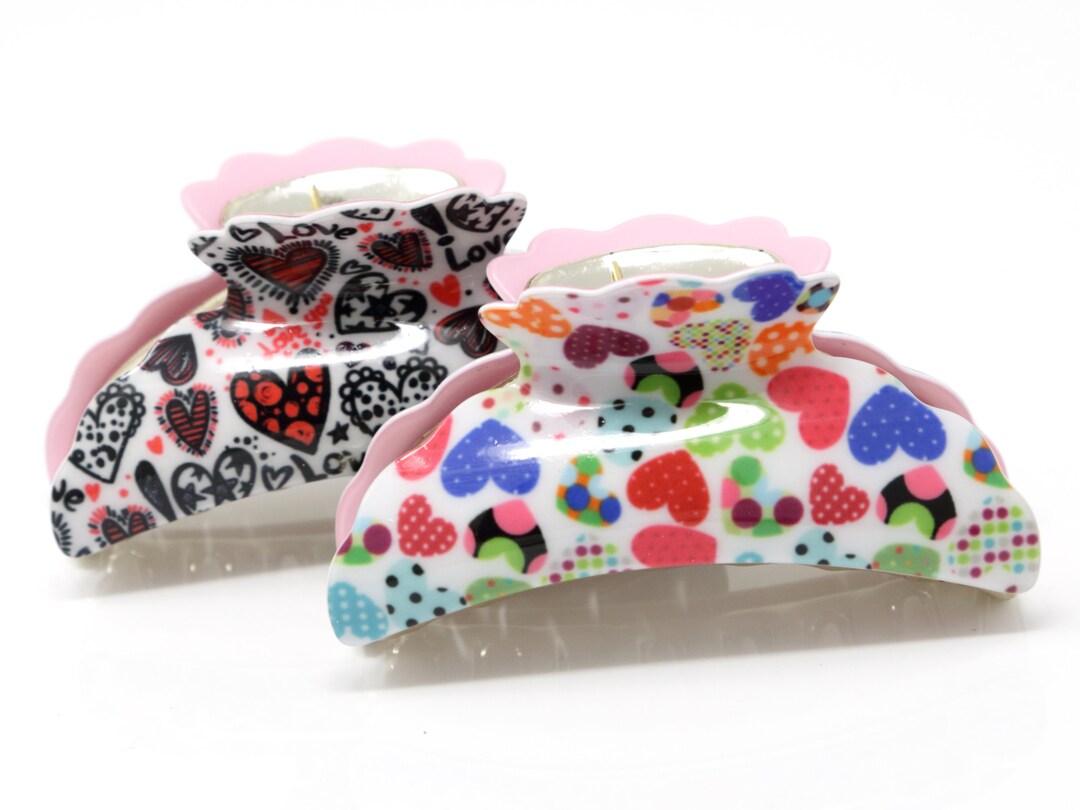 Sharplace Acryl-Haarspange Mit Leopardenmuster – Automatische Haarklemme, 8,5x1,5 Cm, Aus Acetat & Legierung