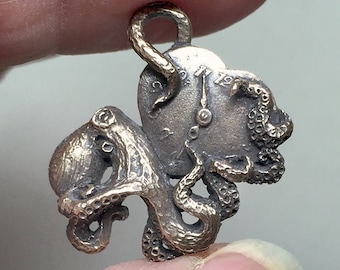 OCTOPI TIME Watch Parts Pendant (Sterling Silver)