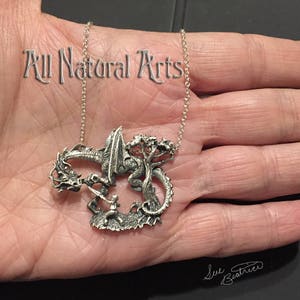 Jabberwock .925 Sterling Silver image 2