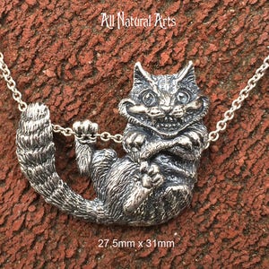 Cheshire Cat  (.925 Sterling Silver)