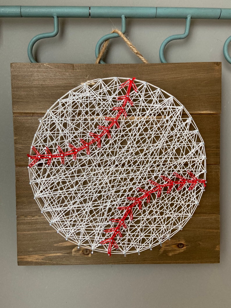 Baseball String Art - Etsy