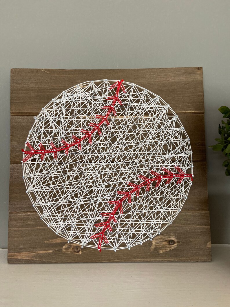 Baseball String Art - Etsy