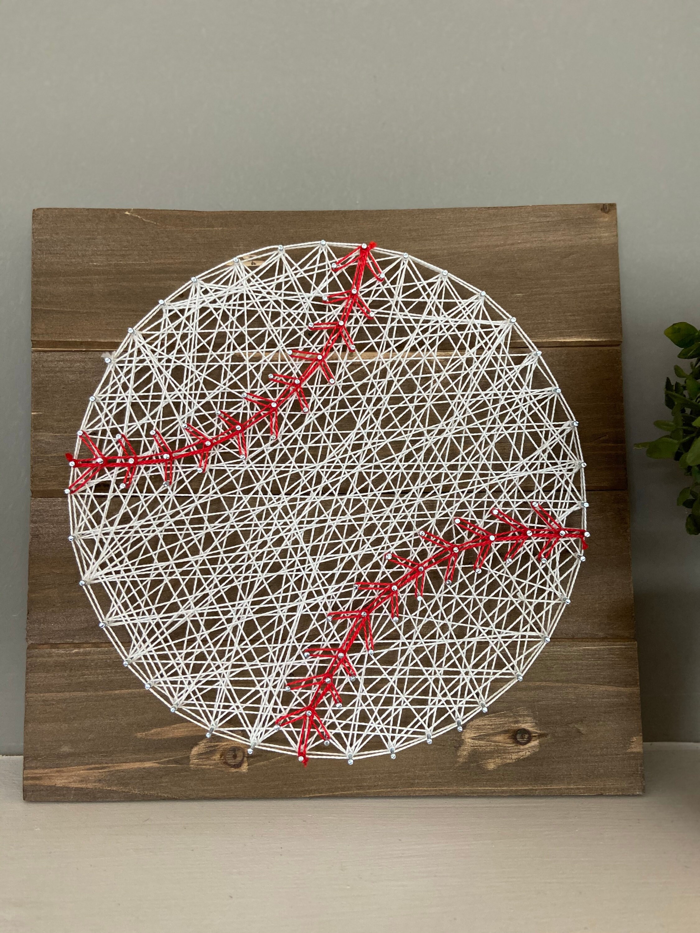 Baseball String Art - Etsy