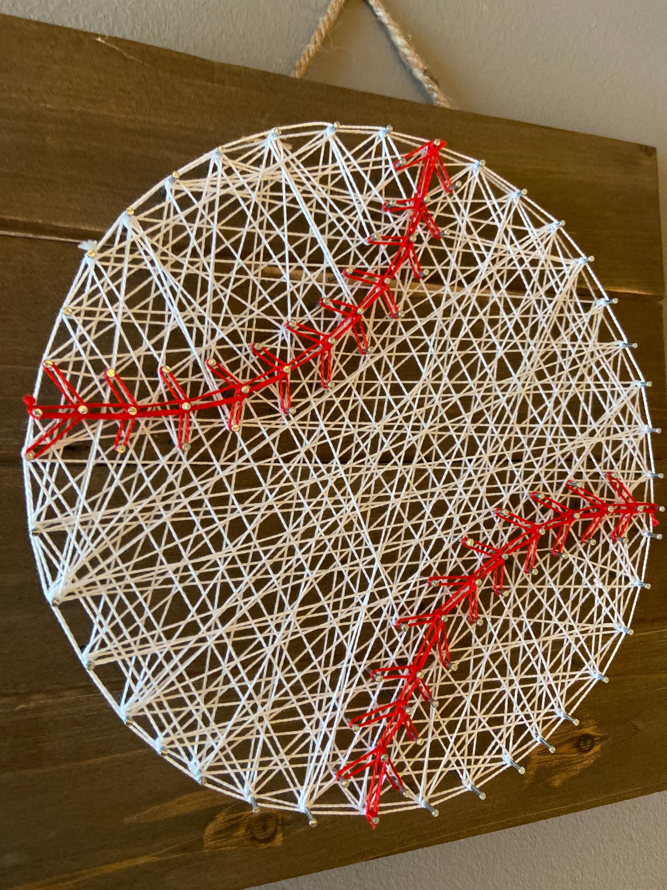 Baseball String Art - Etsy
