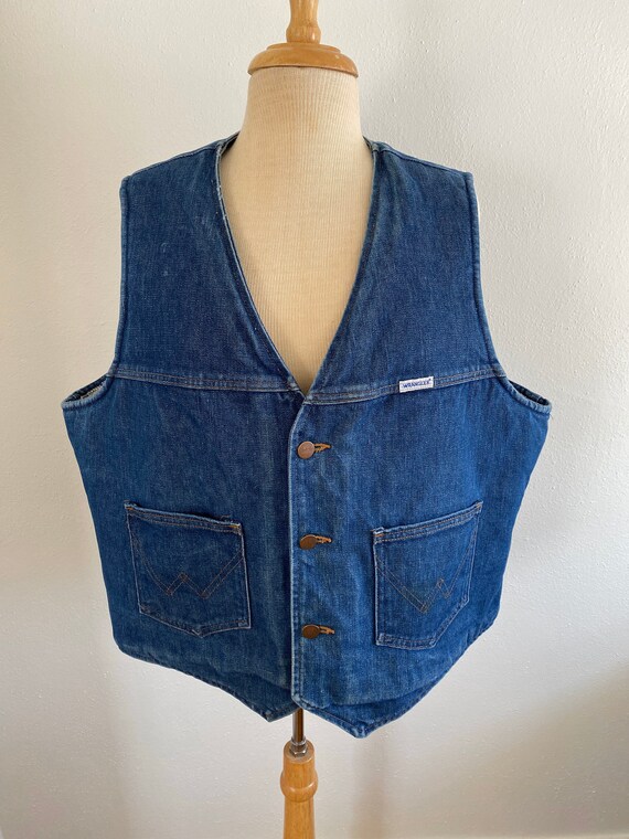 1960s Wrangler vest