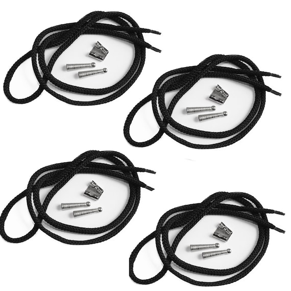 Blank Bolo Tie Standard Slides Pack of 10 Goldtone