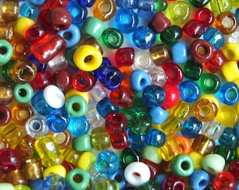Rocailles 6/0 bunten Glas Rocailles-Perlen-Mix