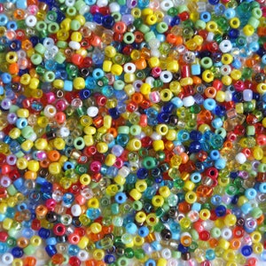 Seed Beads 11/0 Colorful Glass Seed Bead Mix