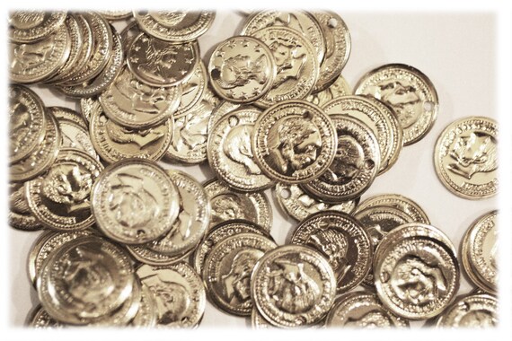 Silver 1/2" Aluminum Jingle Coins Belly Dancing Jewelry Craft Costume 12mm Silver 1/2" Aluminum Jingle Coins Belly Dancing Jewelry Craft Costume 12mm