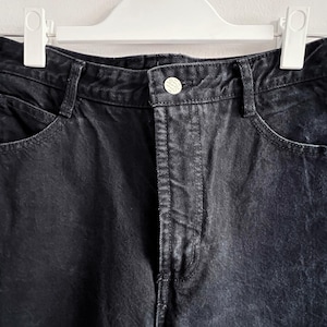 Vintage BONGO Black Tapered Jeans 80s 90s