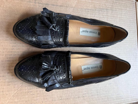 Etienne Aigner Black Loafers Slip-Ons. 6N m_68595600f6035a7bce50c137.jpg main image 4