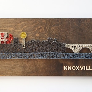 Knoxville Art - Knoxville Skyline String Art - Knoxville Skyline