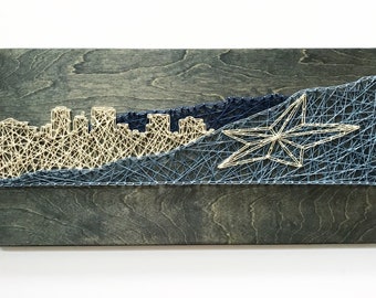 Sztuka El Paso - panorama El Paso Sztuka sznurkowa - panorama El Paso - góry Franklin