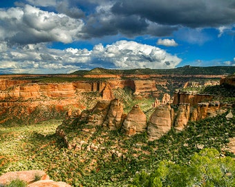 Coke Ovens, Colorado National Monument Art, Living Room Art, Fine Art Photography, Western Colorado, Large Wall Art, Deep Canyons