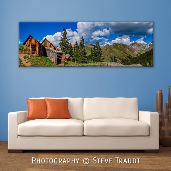 Ghost Town Photo Office Print Cabin Decor Silverton Etsy