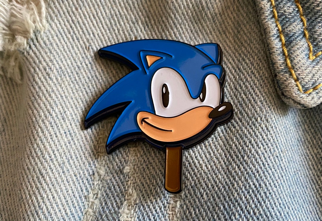 Enamel Brooch Lapel Pin Badge Popsicle Pin Cartoon Video Game Retro ...
