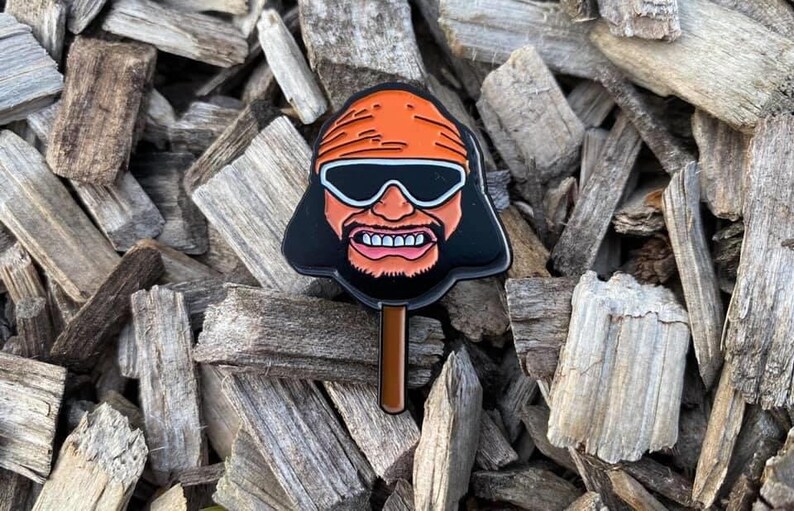 Enamel Brooch Lapel Pin Badge Popsicle Pin Wrestling King 80s Wrestler ...