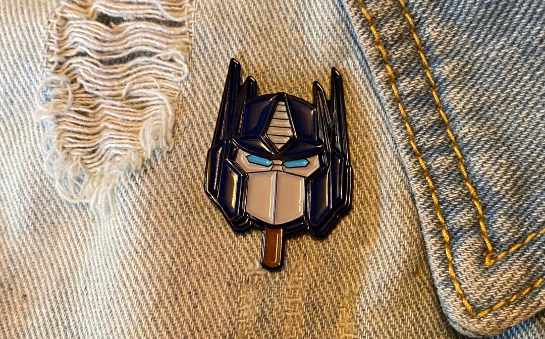Enamel Brooch Lapel Pin Badge Popsicle Pin Robot Cartoon 80s Space ...