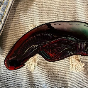 Metal Brooch Lapel Badge Horror Sci-fi Fantasy Space 80s Retro Nostalgia