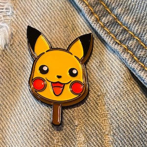 Enamel Brooch Lapel Pin Badge Popsicle Pin Anime Cartoon Nostalgia