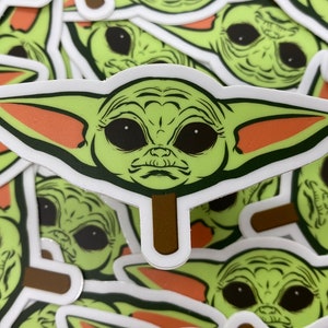 Sticker High Quality Die Cut Waterproof Vinyl Decal Long Lasting Popsicle Wars Sci-fi Fantasy Space Baby