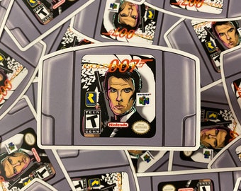 Sticker High Quality Die Cut Waterproof Vinyl Decal Long Lasting Secret Agent Video Game 90s Nostalgia