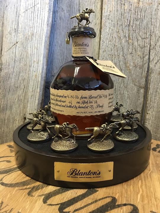 Blantons Bourbon Bottle Glorifier Display Only Etsy