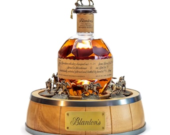 Blanton's Illuminated Bottle Display